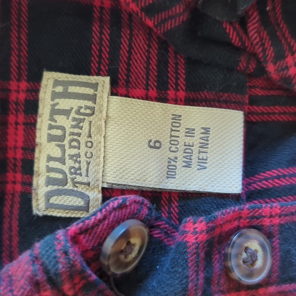 Duluth Trading boys flannel shirt - Picture 3 of 4